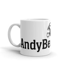 Load image into Gallery viewer, White glossy mug Andy Beanhead
