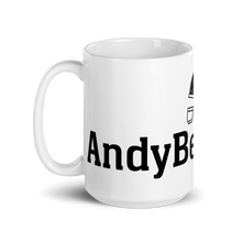 Load image into Gallery viewer, White glossy mug Andy Beanhead
